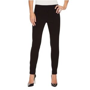 5/$25 Elliott Lauren Pull-On Ankle Pants Medium Black Stretch Elastic Waist